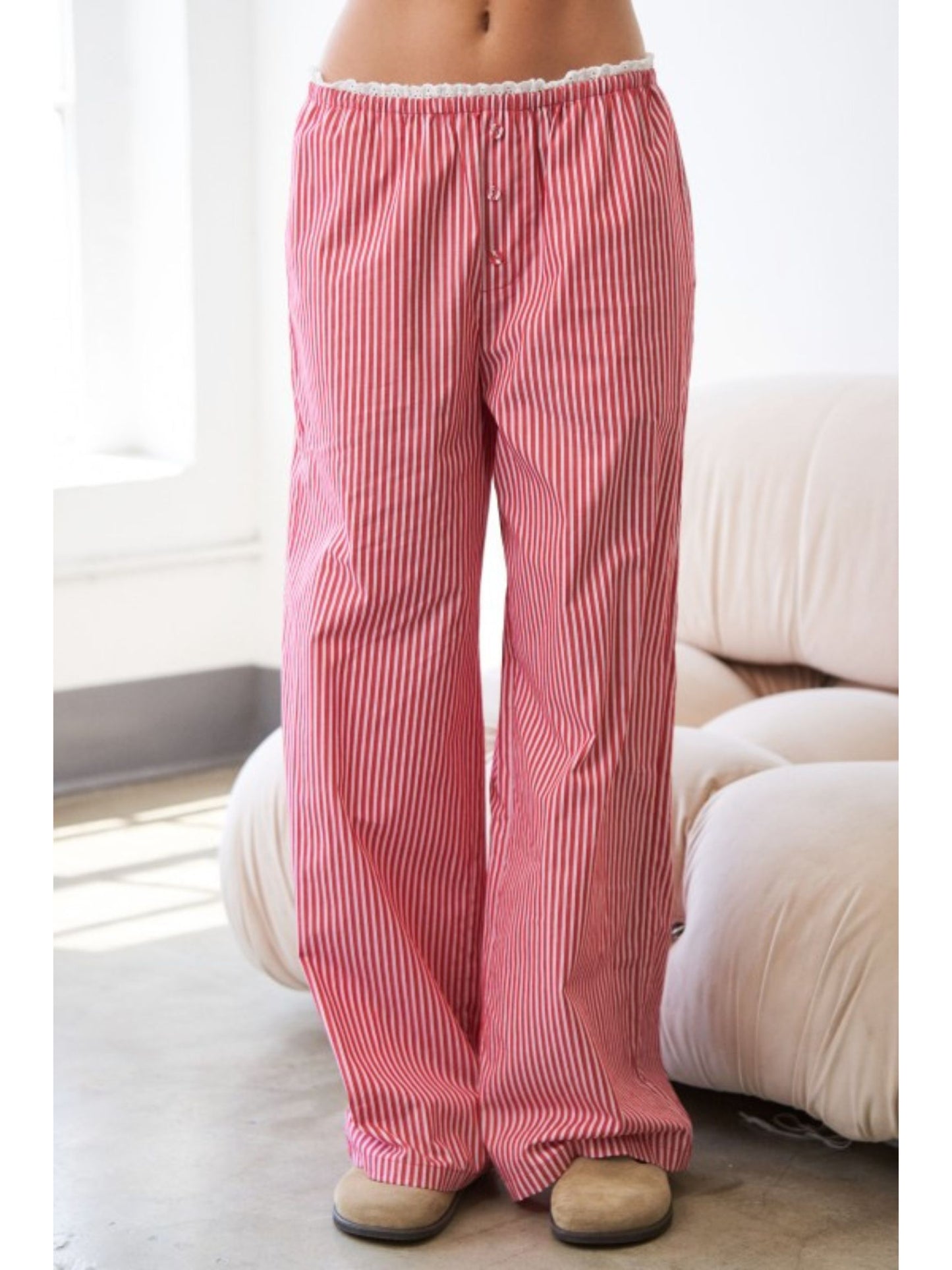 The Ruby Stripe Pants