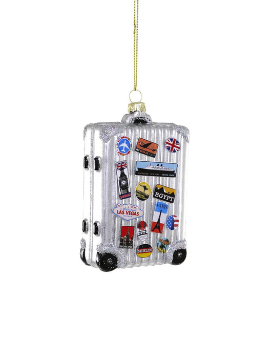 Jetsetter Suitcase Ornament