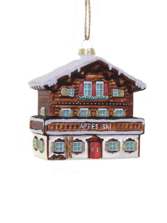 Ski Chalet Ornament