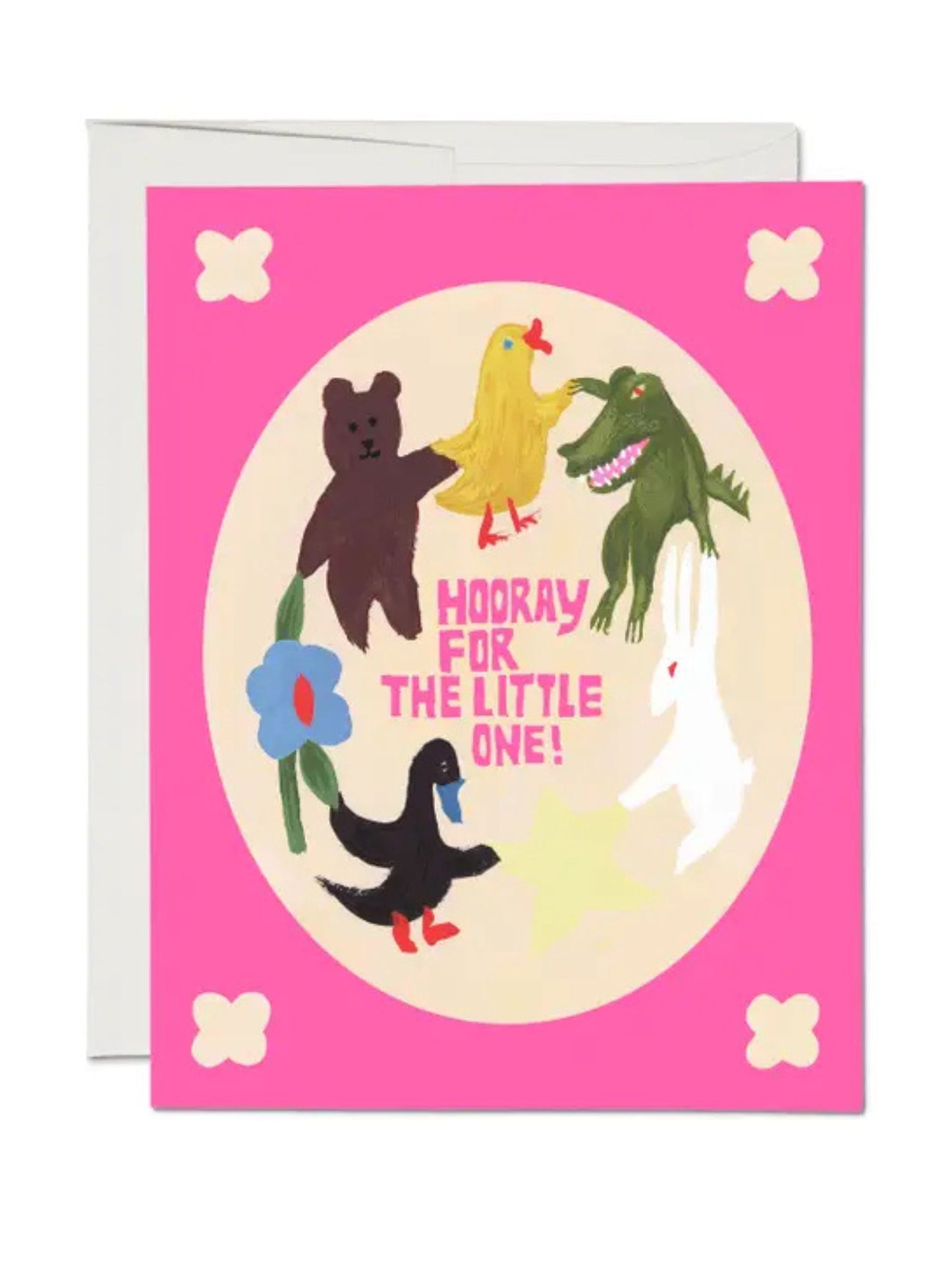 Hooray Little One greeting card