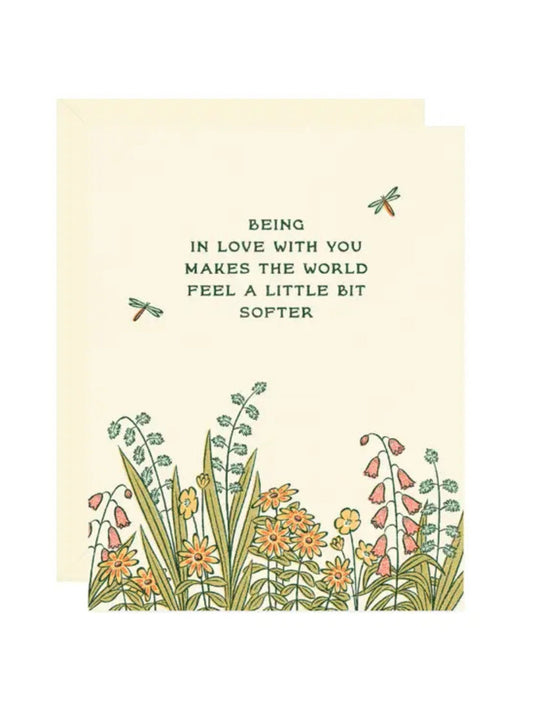 Wildflowers Love Greeting Card