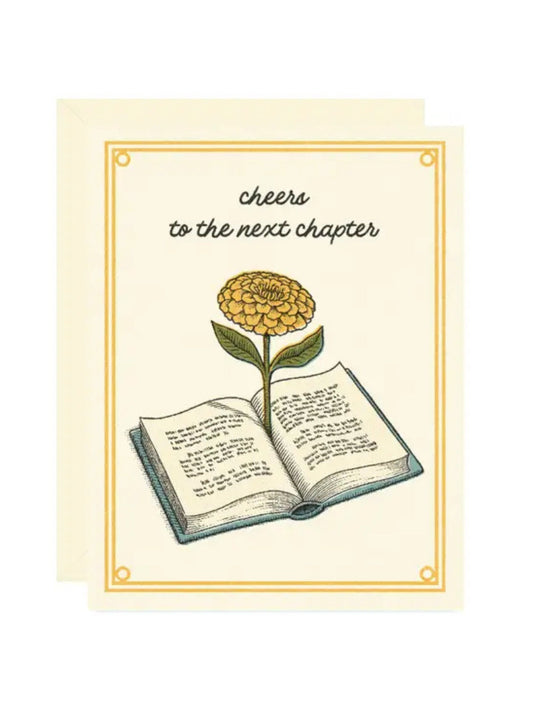 Next Chapter Book Greeting Card