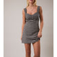 Sleeveless Plaid Mini Dress