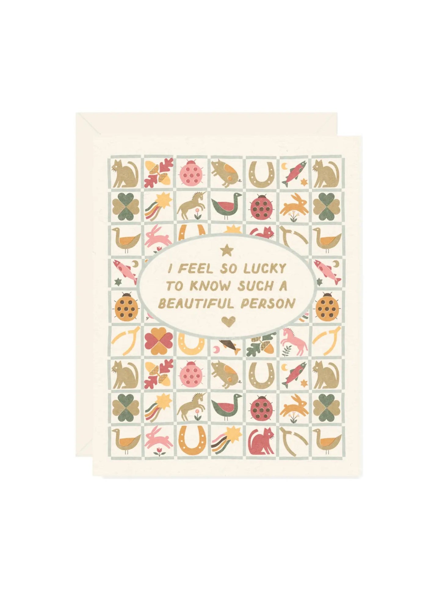 Lucky Quilt Card