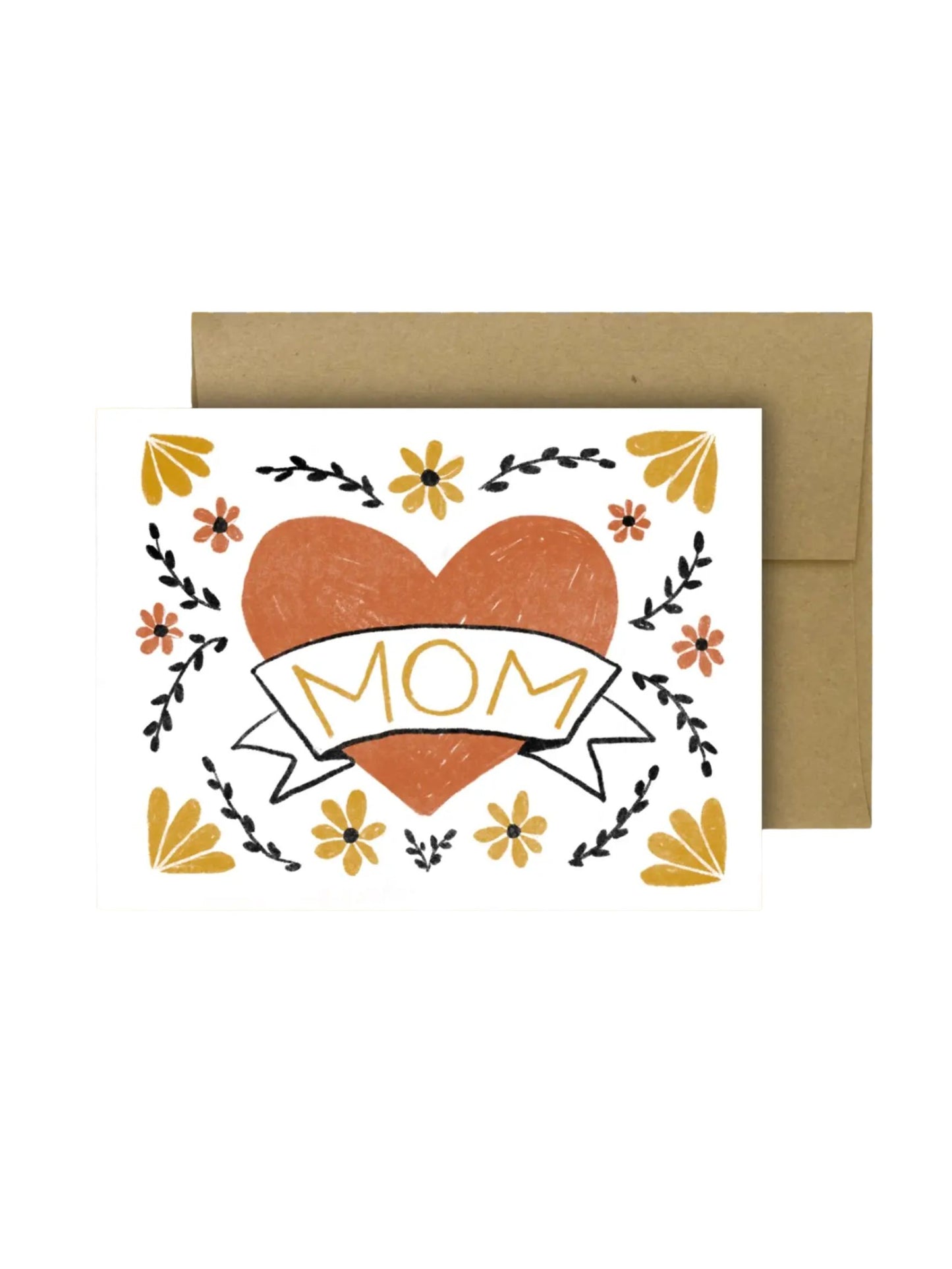 Mom Classic Heart Card