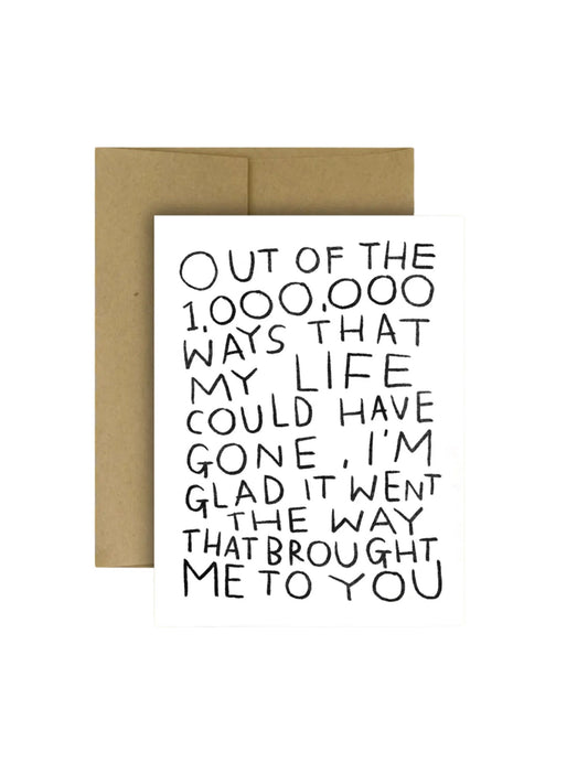 Brought Me To You Greeting Card
