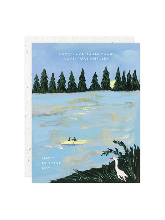 The Adventure of Us - Wedding Card