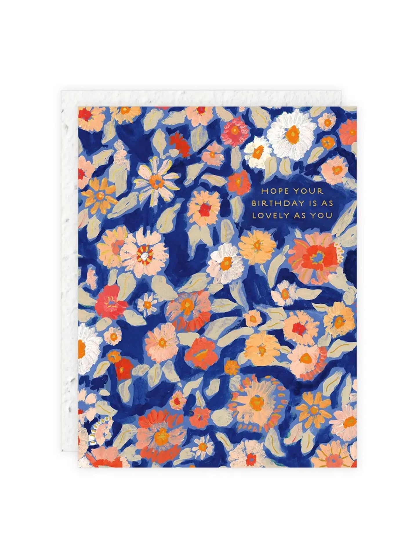 Wildflower Floral - Birthday Card