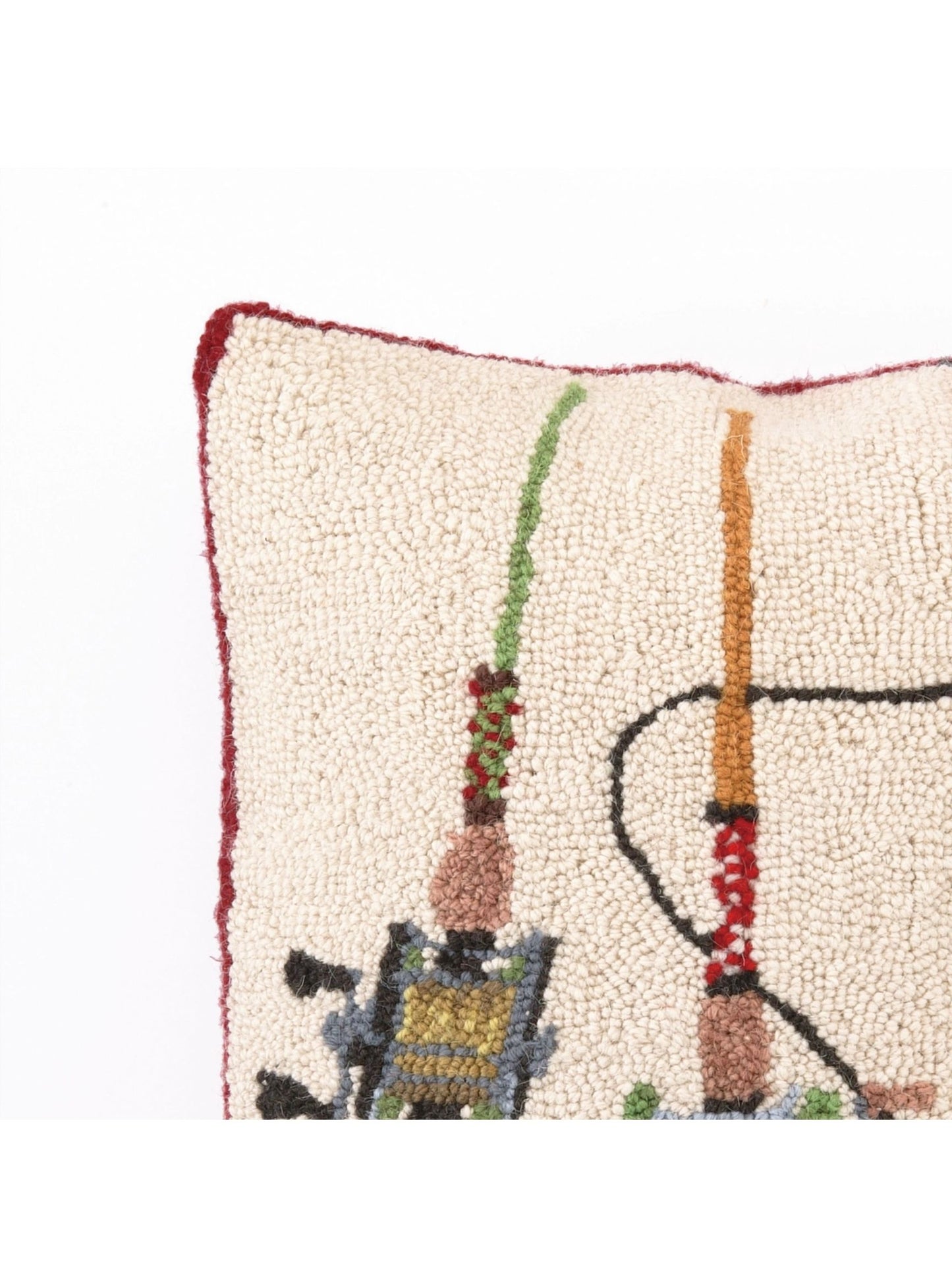 Fishing Rods Hook Pillow