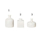 Neutral Stoneware Vases