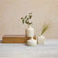 Neutral Stoneware Vases