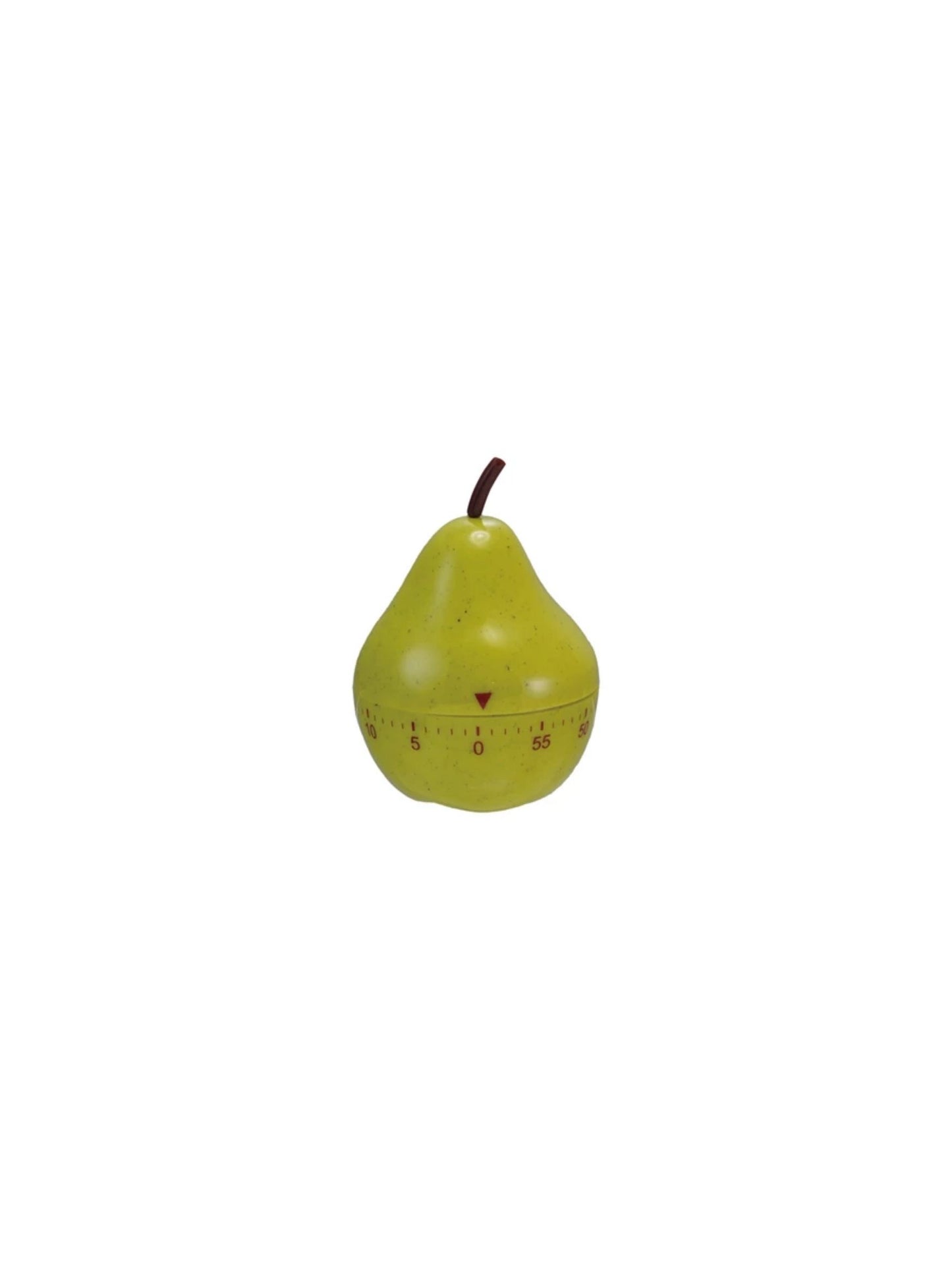 Plastic Pear Shaped 1 Hour Twist Timer