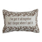 I've Got It All Together Pillow