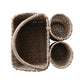 Hand-Woven Seagrass Basket with Handle - Pick Up Only