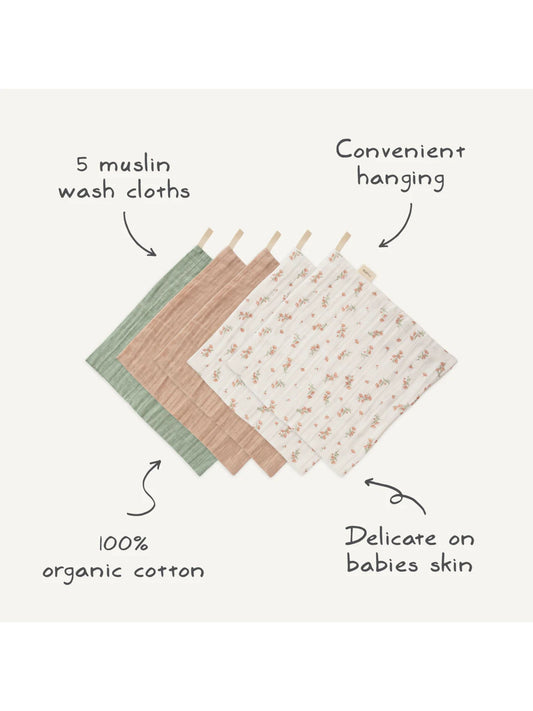 Muslin Cotton Washcloth