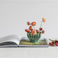 Stoneware Sculptural Vase w/ 6 Sections