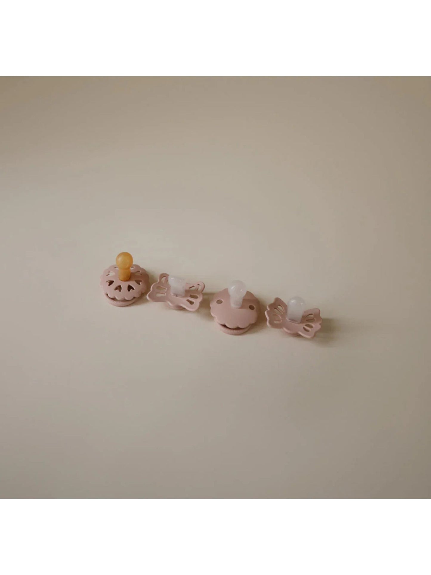 FRIGG Baby's First Pacifier Moonlight Sailing (Cream) 4-Pack