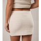 Sofia Low Waist Sweater Mini Skirt