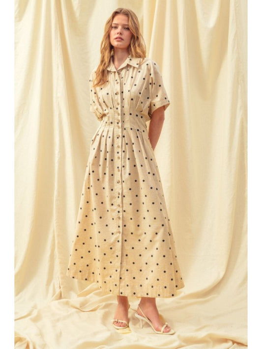 The Ivy Polka Dot Dress