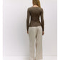 Twist Top V-Neck