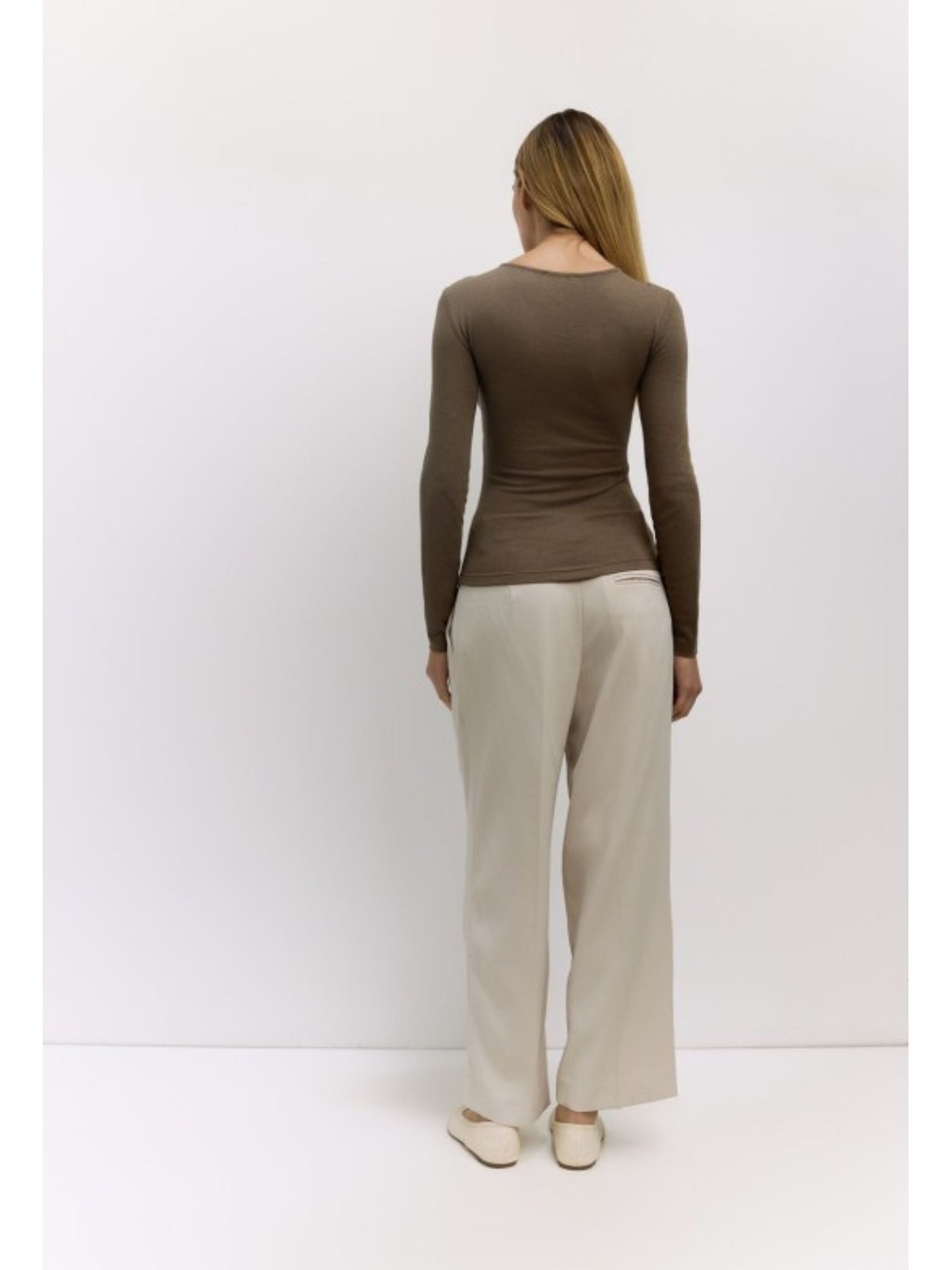 Twist Top V-Neck