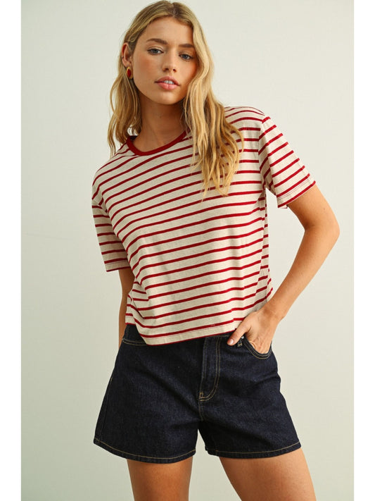 Essential Stripe Ringer Tee