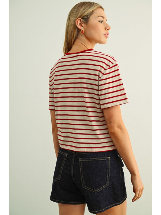 Essential Stripe Ringer Tee