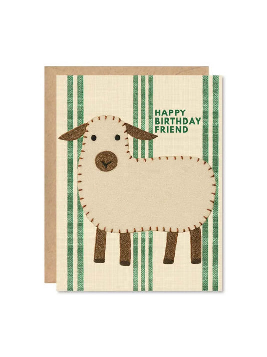 Birthday Sheep Card