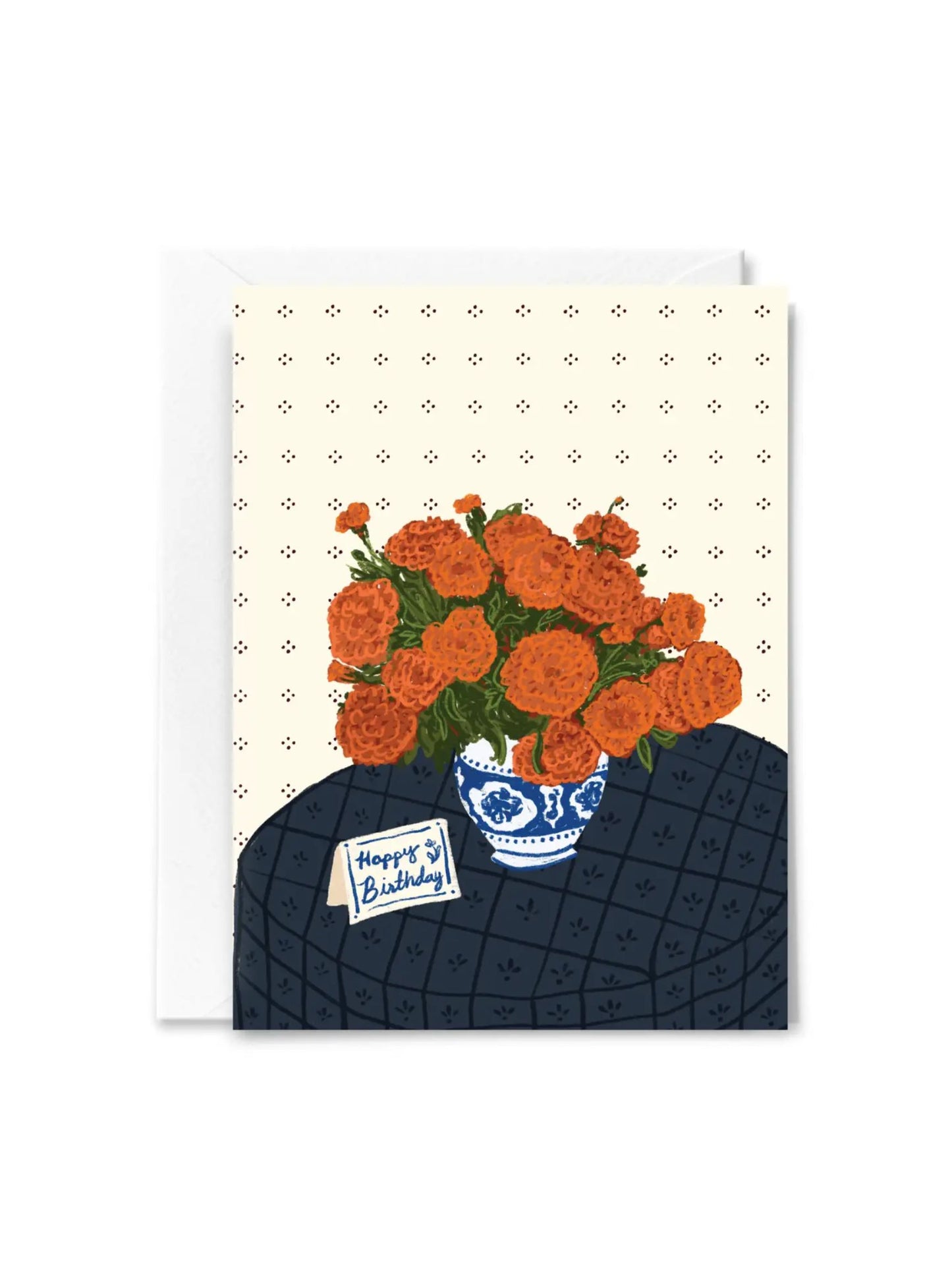 Marigolds Birthday Card