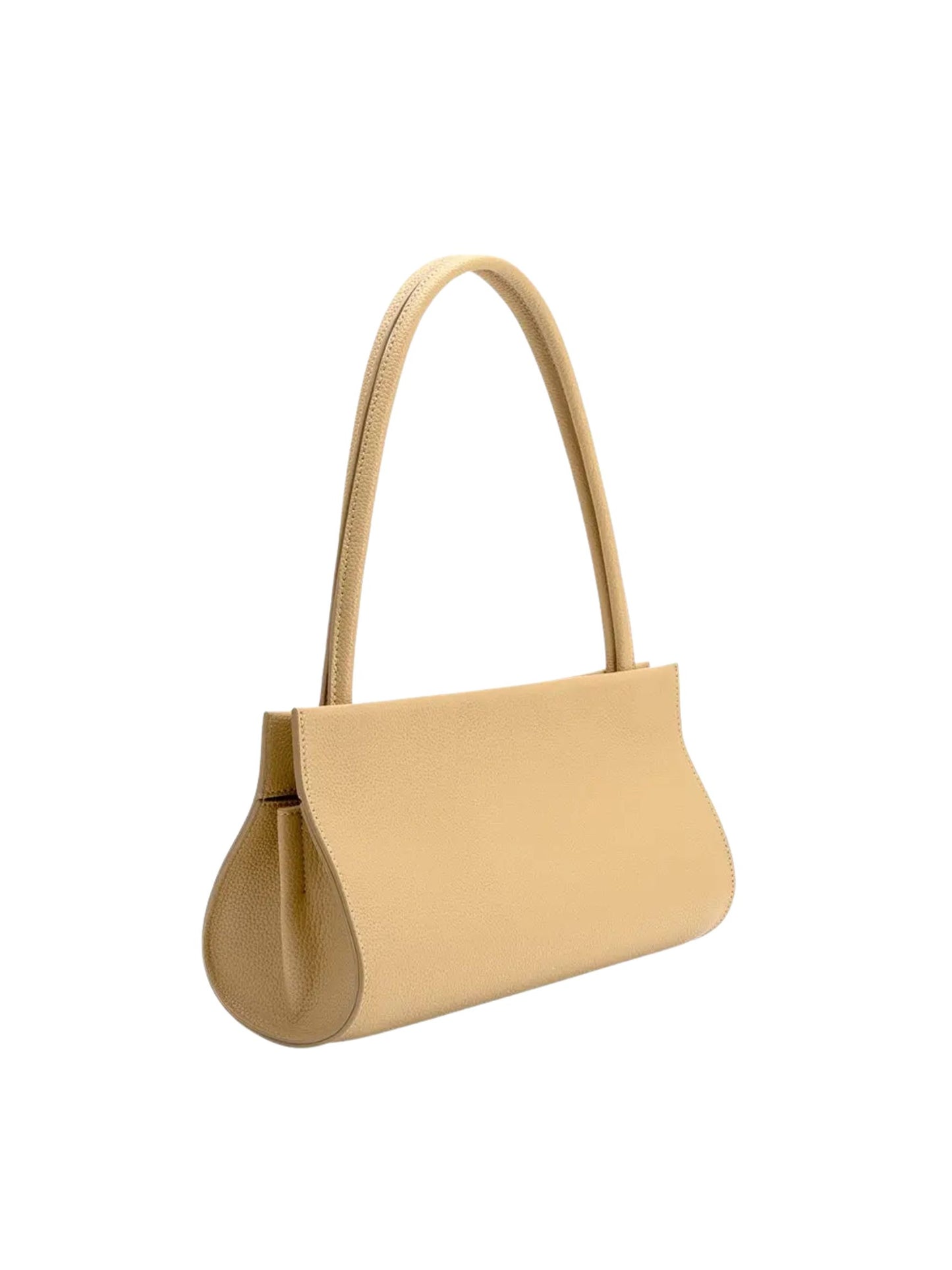 Ryleigh Recycled Vegan Leather Shoulder Bag - Yellow