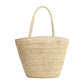 Sandy Straw Vegan Tote Bag - Natural
