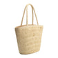 Sandy Straw Vegan Tote Bag - Natural