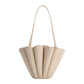 Shellie Recycled Vegan Leather Shoulder Bag - Bone