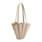 Shellie Recycled Vegan Leather Shoulder Bag - Bone