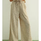 The Andrea Gingham Straight Pants