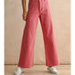 Franny Straight Wide Leg Pants - Rose