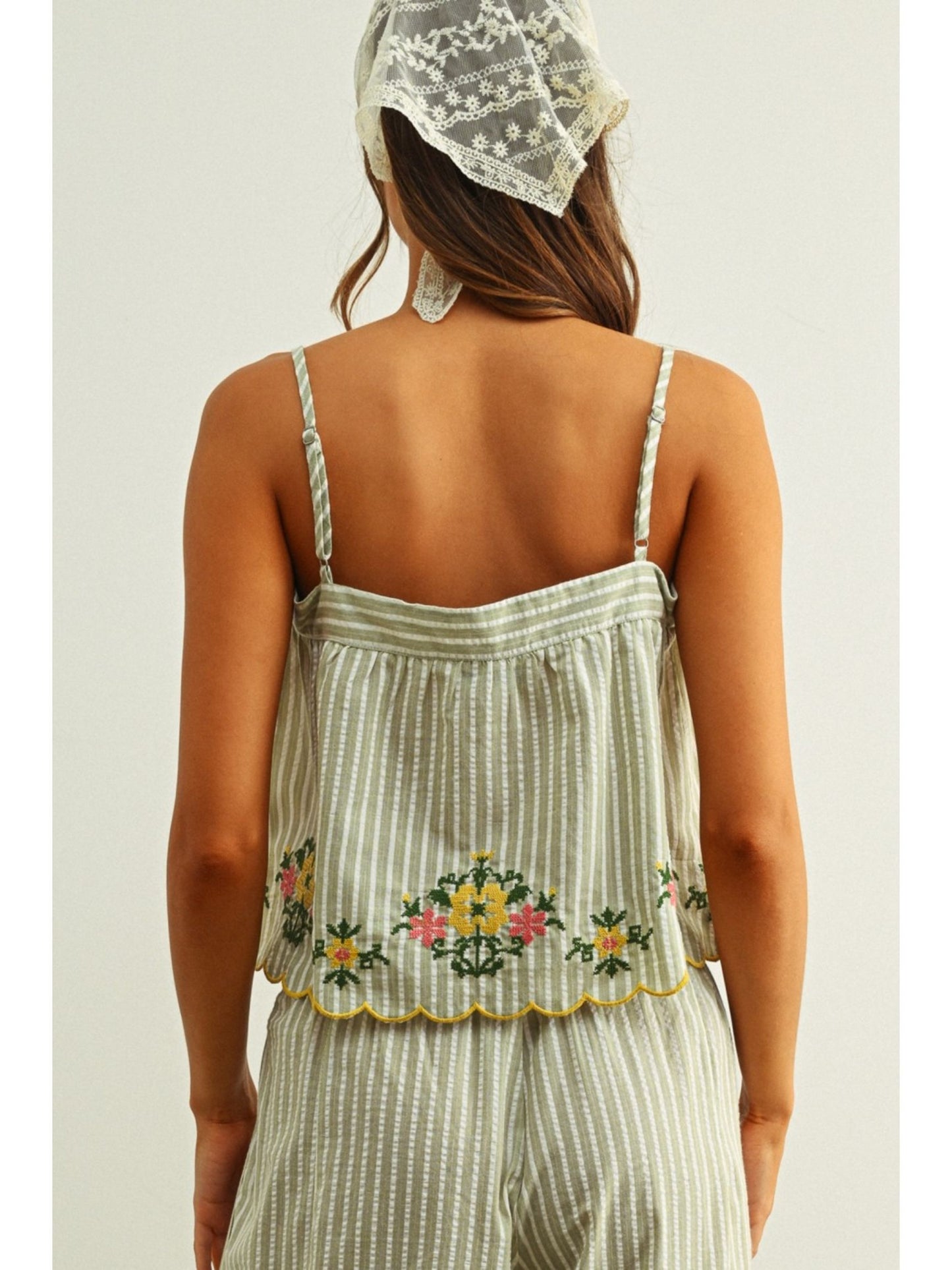 The Aster Embroidered Top