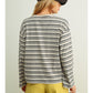 Multi Color Stripe Long Sleeve Top