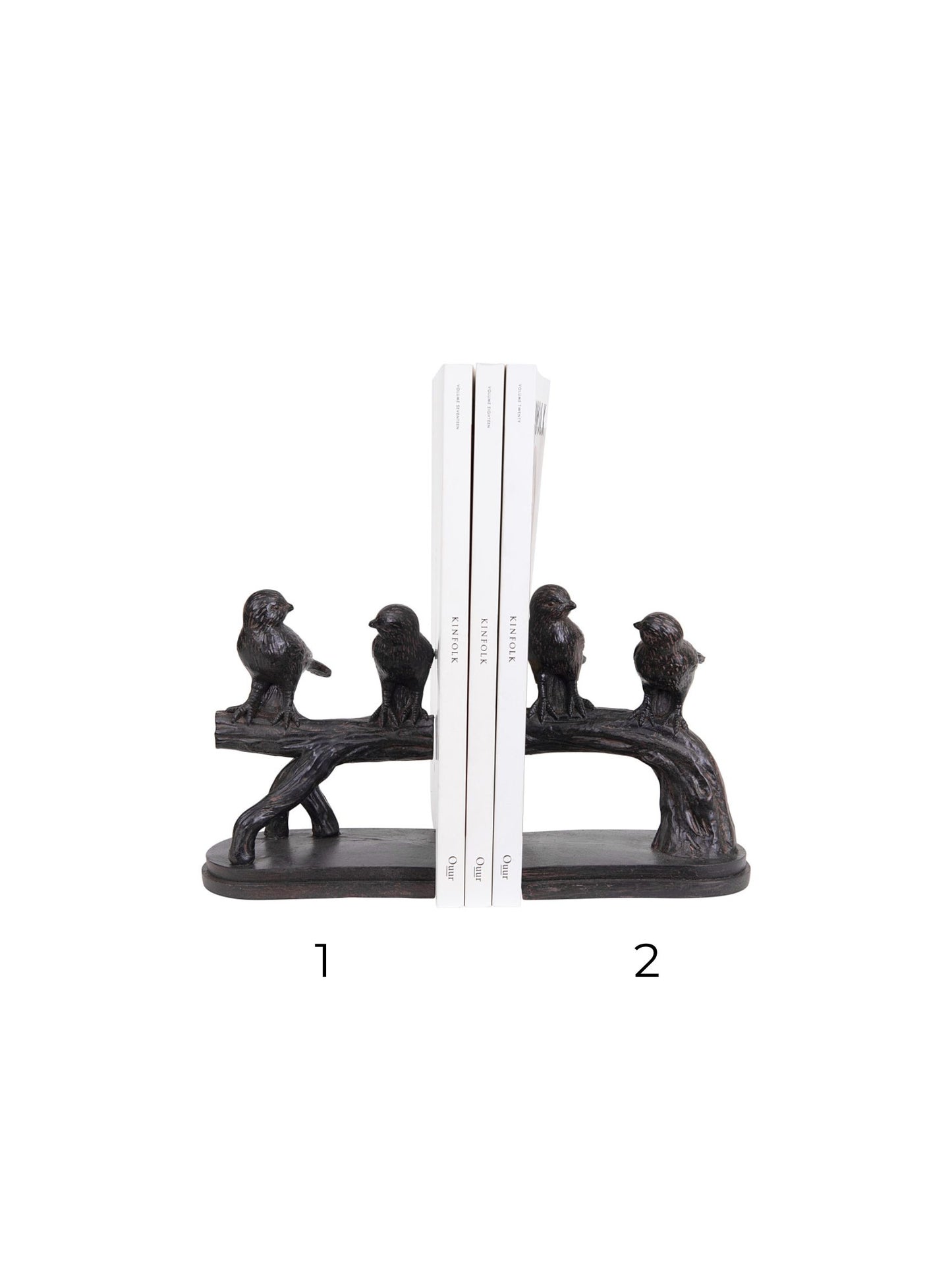 Birds on a Branch Bookends