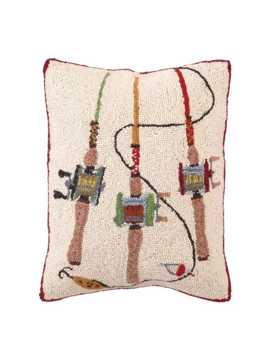 Fishing Rods Hook Pillow