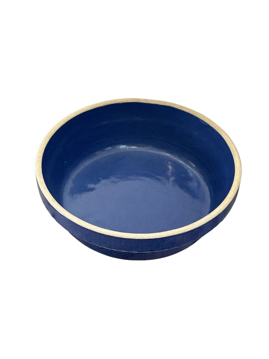 Vintage Blue Roseville Pottery Bowl