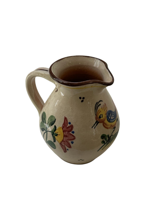 Vintage Mexican Folk Art Pitcher