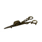 Vintage Brass Candle Snuffer and Scissors