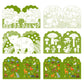 Coloring Book With Stickers: Woodland