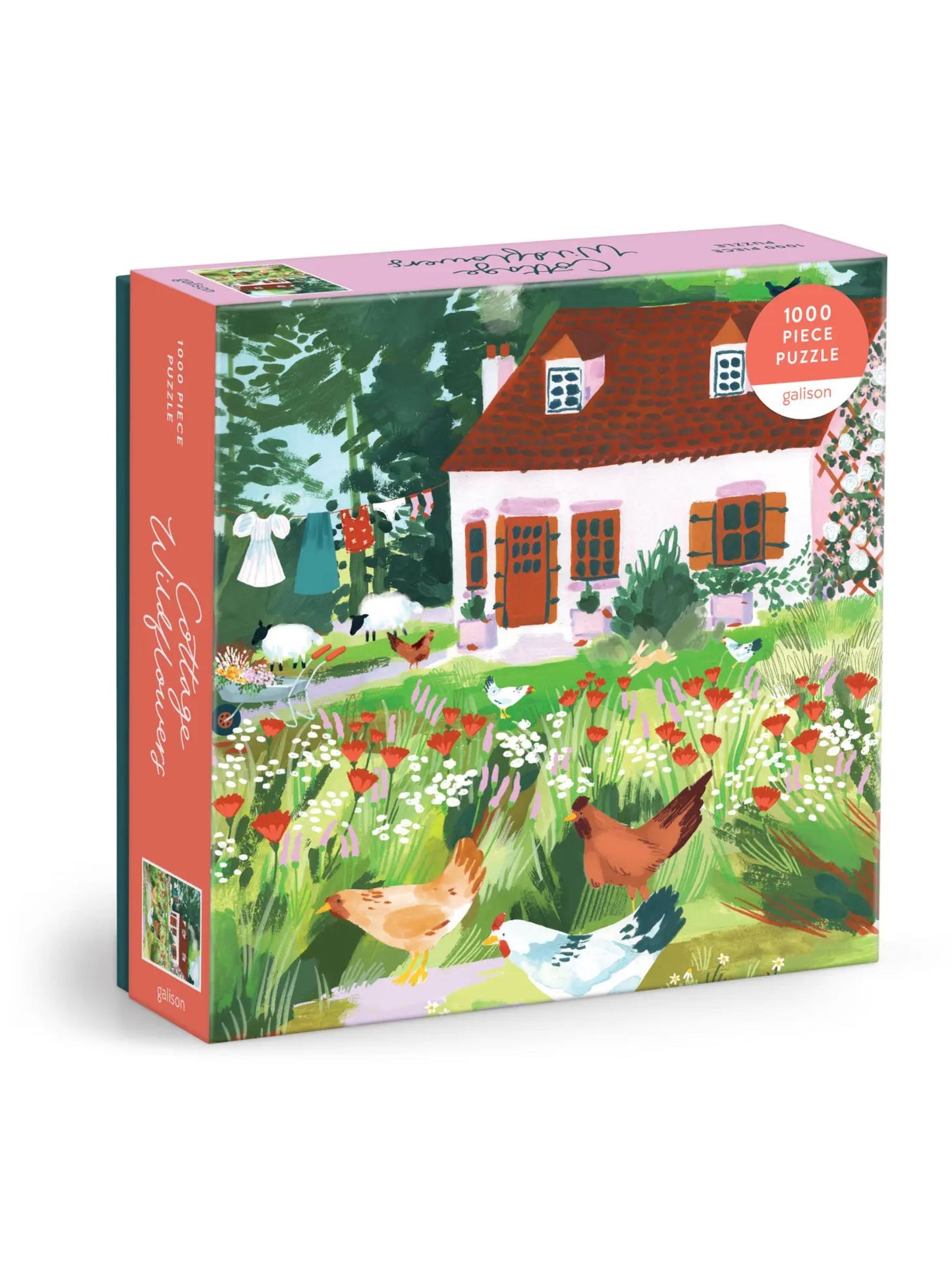 Cottage Wildflowers 1000 Piece Puzzle