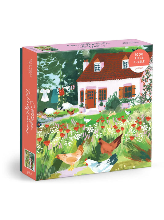 Cottage Wildflowers 1000 Piece Puzzle