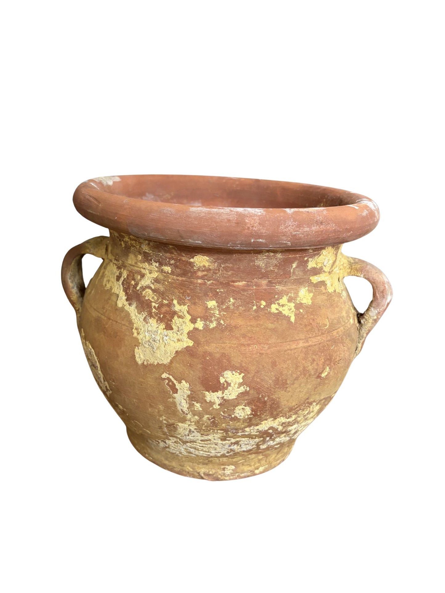 Vintage Terracotta Pot w/ Loop Handles - Pick Up Only