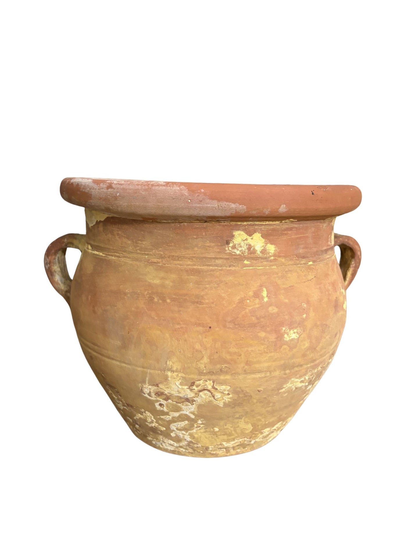 Vintage Terracotta Pot w/ Loop Handles - Pick Up Only