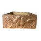 Vintage Handmade Copper Box w/ Floral Detail