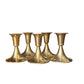 Vintage Brass Candlestick Holders